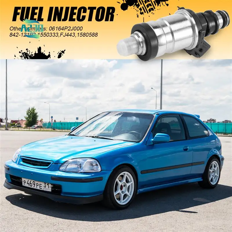 A23Q-4X Fuel Injectors 06164-P2J-000 For Honda Odyssey Acura CRV Civic Accord1.6L,1.8L, 2.3L
A23Q-4X Fuel Injectors 06164-P2J-000 For Honda Odyssey Acura CRV Civic Accord1.6L,1.8L, 2.3L