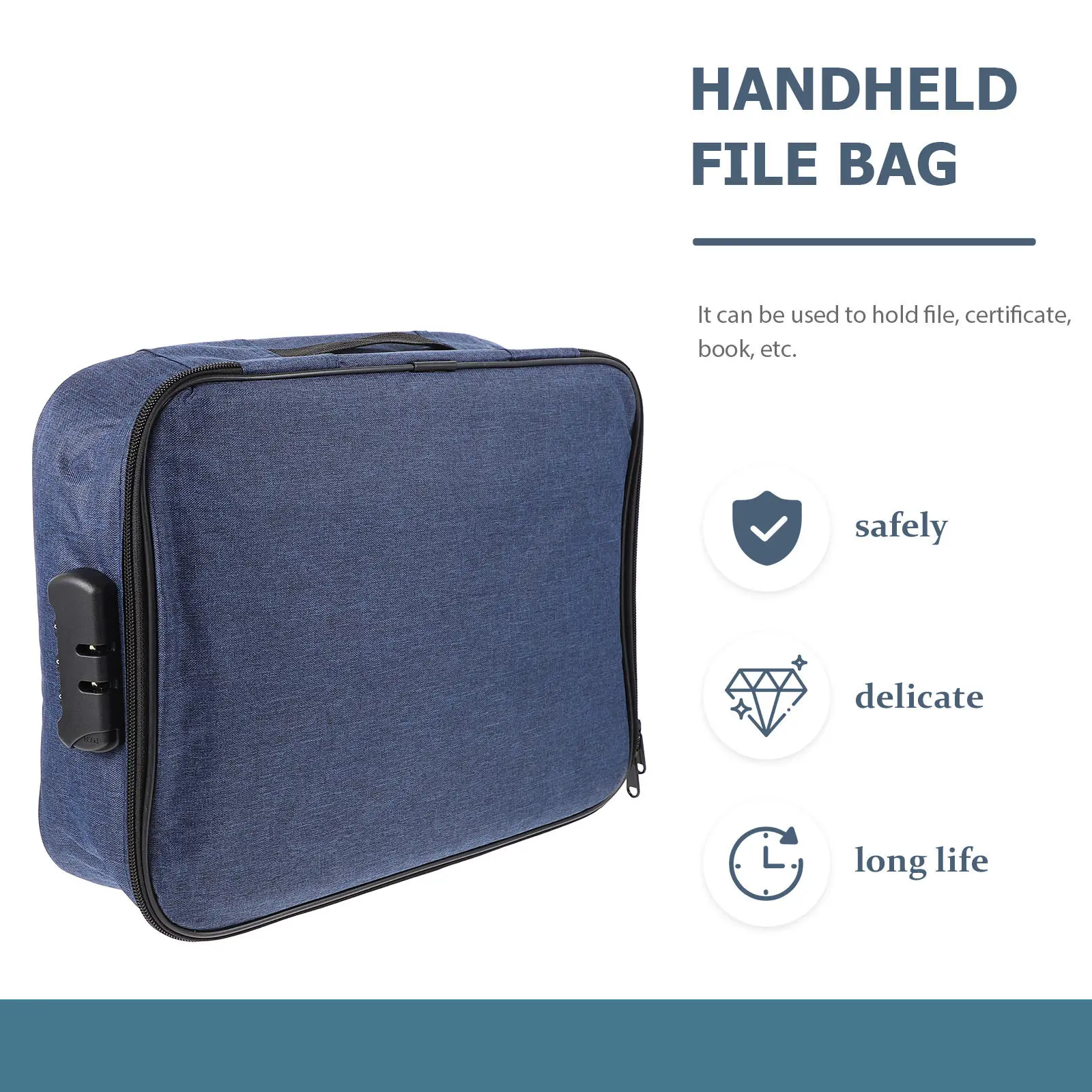 1Pcs Certificate Document Organizer Portable File Bag Large Capacity Handheld File Holder Office Storage Pouch Home School Use
1Pcs Certificate Document Organizer Portable File Bag Large Capacity Handheld File Holder Office Storage Pouch Home School Use
