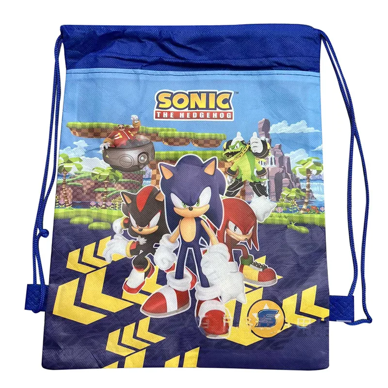 1pc 27*35cm Sonic Gift Bag Non-woven Birthday Party Favors Gift Shopping Bag Drawstring Backpack Girls Party Decoration
1pc 27*35cm Sonic Gift Bag Non-woven Birthday Party Favors Gift Shopping Bag Drawstring Backpack Girls Party Decoration