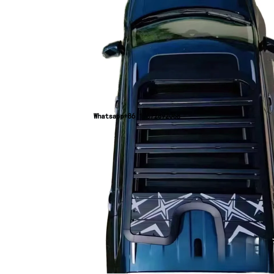 Aluminum Alloy for Tiguan L Roof Rack Luggage Frame & Roof Platform with Folding Ladder 20kg Capacity
Aluminum Alloy for Tiguan L Roof Rack Luggage Frame & Roof Platform with Folding Ladder 20kg Capacity