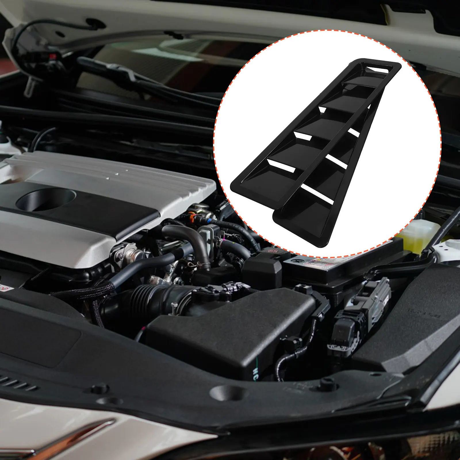2Pcs Car Engine Hood Vent Side Hoods Air Flow Covers Vehicle Intake Hood Vent Automotive Exterior Exterior Car Accessories
2Pcs Car Engine Hood Vent Side Hoods Air Flow Covers Vehicle Intake Hood Vent Automotive Exterior Exterior Car Accessories