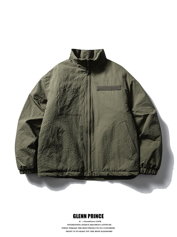 Мужская утепленная хлопковая куртка GPstudio в стиле ретро с текстурой и воротником-стойкой, модная зимняя рабочая одежда для пар, верхняя одежда
Мужская утепленная хлопковая куртка GPstudio в стиле ретро с текстурой и воротником-стойкой, модная зимняя рабочая одежда для пар, верхняя одежда