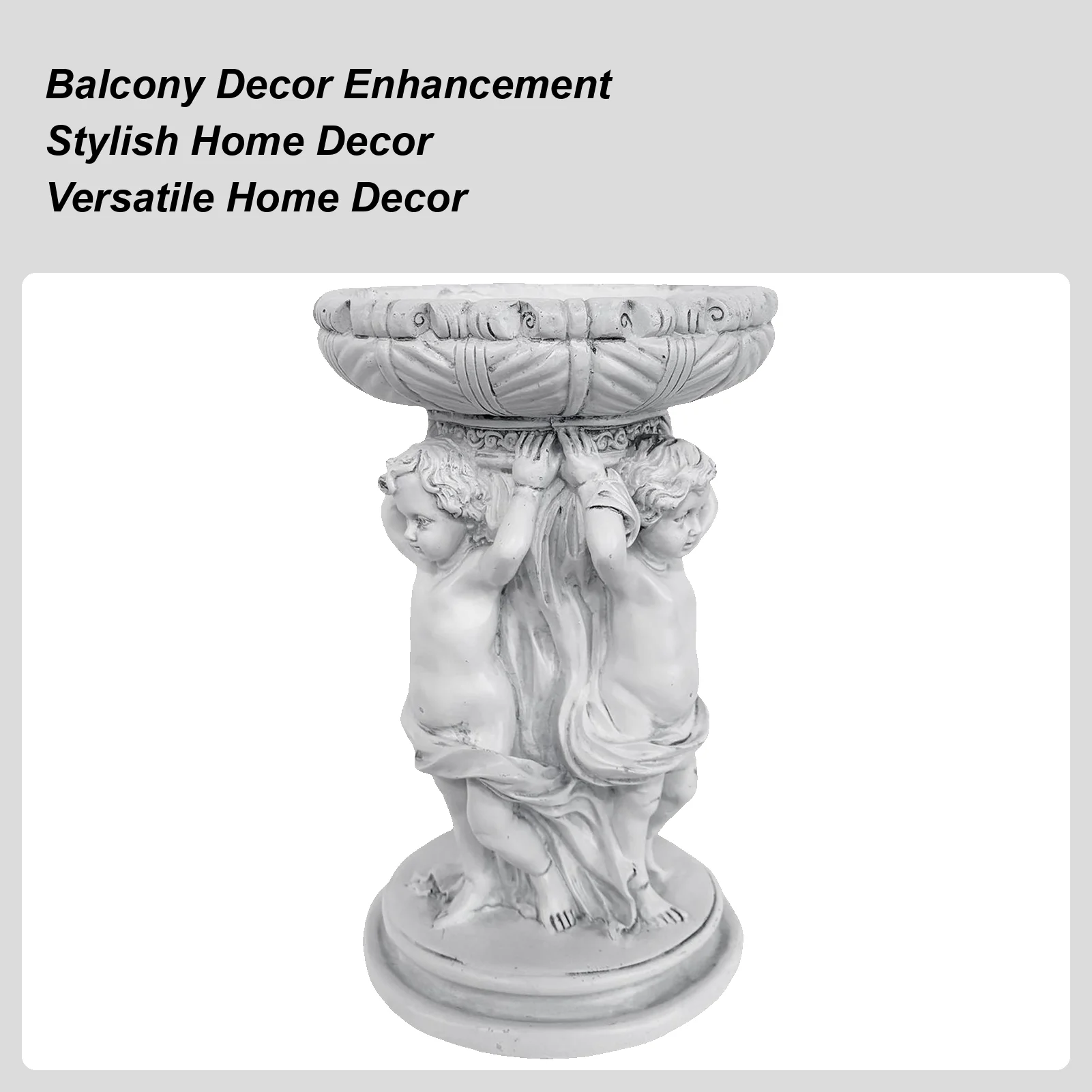 Plant Pots Angel Statue Resin Container Weatherproof Vintage Decorative Flower Pots Outdoor For Outdoor Yard Patio Garden Porch
Plant Pots Angel Statue Resin Container Weatherproof Vintage Decorative Flower Pots Outdoor For Outdoor Yard Patio Garden Porch