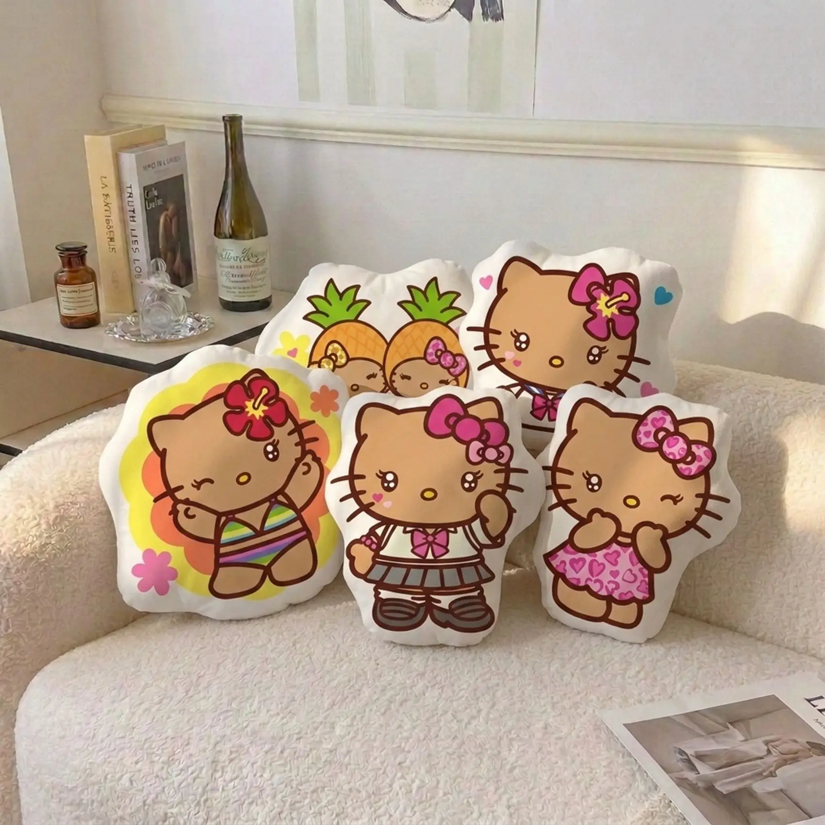 Hello Kitty Irregular Shaped Pillow Black Girl Kitty Summer Style Soft Cushion Cute Resilient Decoration Collection Gifts Toys
Hello Kitty Irregular Shaped Pillow Black Girl Kitty Summer Style Soft Cushion Cute Resilient Decoration Collection Gifts Toys