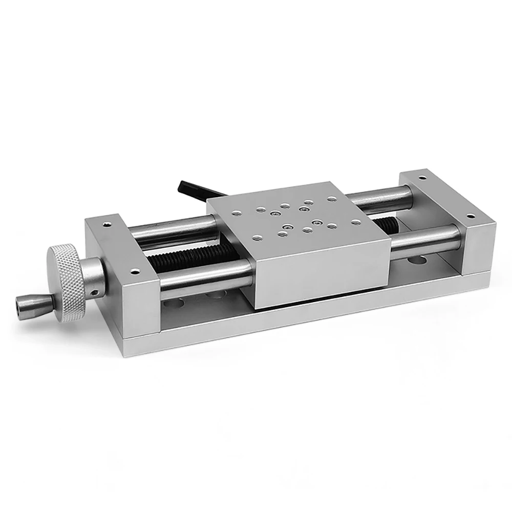 80B-DB-100 Manual Precision Translation Platform Mini X-Axis Manual Sliding Table Heavy-Duty Slide Stroke 100MM
80B-DB-100 Manual Precision Translation Platform Mini X-Axis Manual Sliding Table Heavy-Duty Slide Stroke 100MM