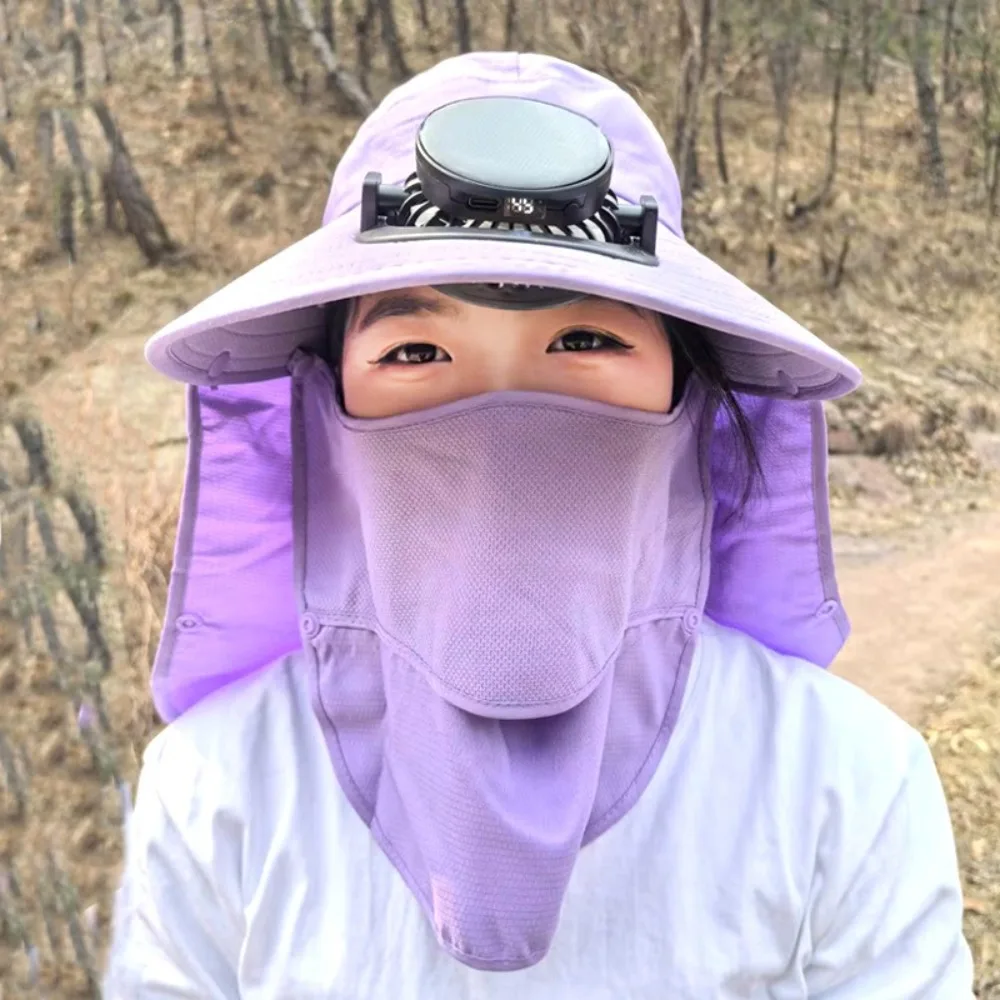 New Cotton Polyester Fan Sun Hat Rechargeable Wide Brim Sunshade Hat Breathable Mesh Foldable Visor Hat Summer
New Cotton Polyester Fan Sun Hat Rechargeable Wide Brim Sunshade Hat Breathable Mesh Foldable Visor Hat Summer