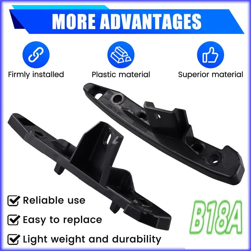 H5-1Pair Car Front Bumper Bracket Lower Guides 51119879295 51119879296 For BMW 5 Series G60 2023- Front Bar Holder Support
H5-1Pair Car Front Bumper Bracket Lower Guides 51119879295 51119879296 For BMW 5 Series G60 2023- Front Bar Holder Support