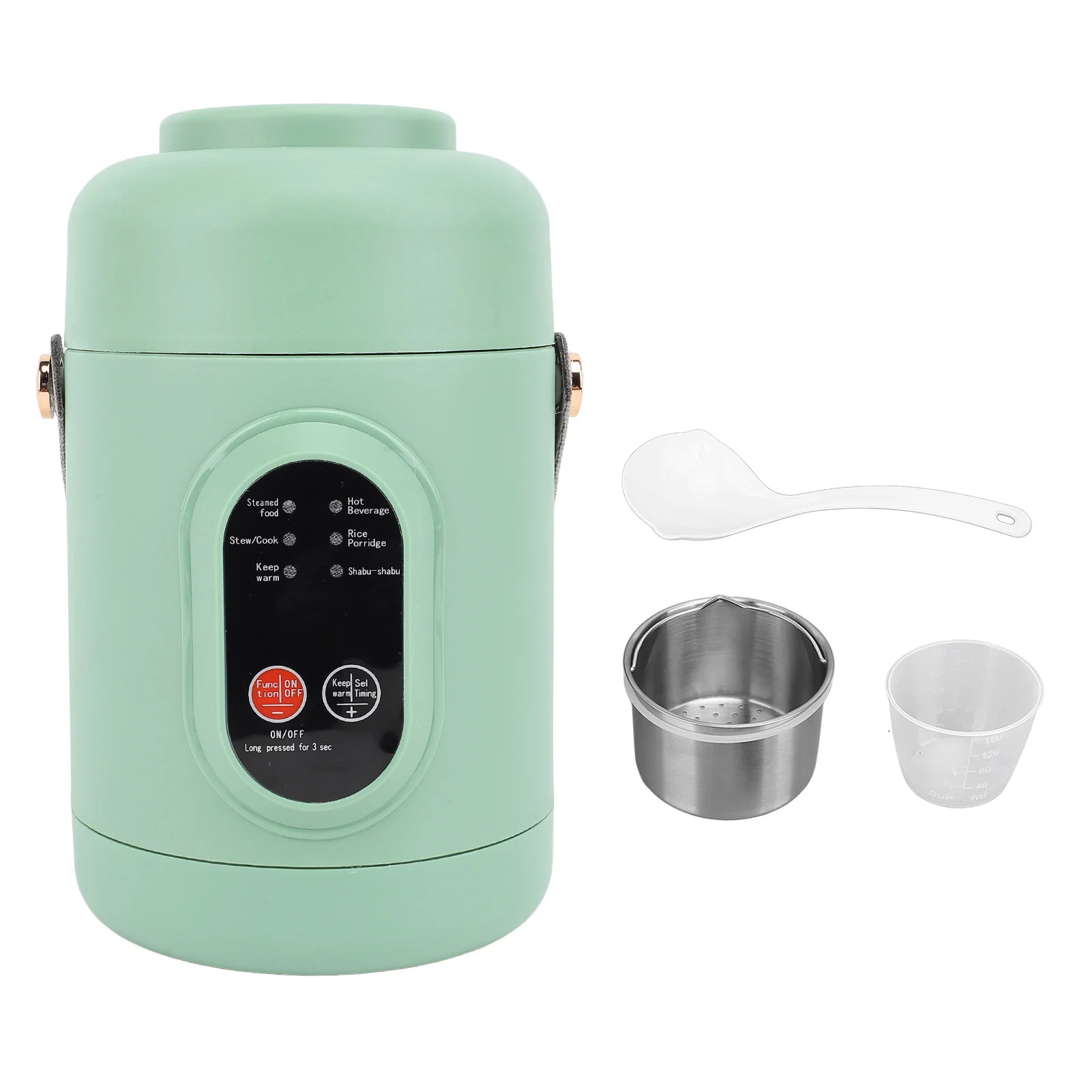 Portable Electric Pot Multifunctional Compact Hot Water Boiler Heater for Travel
Portable Electric Pot Multifunctional Compact Hot Water Boiler Heater for Travel
