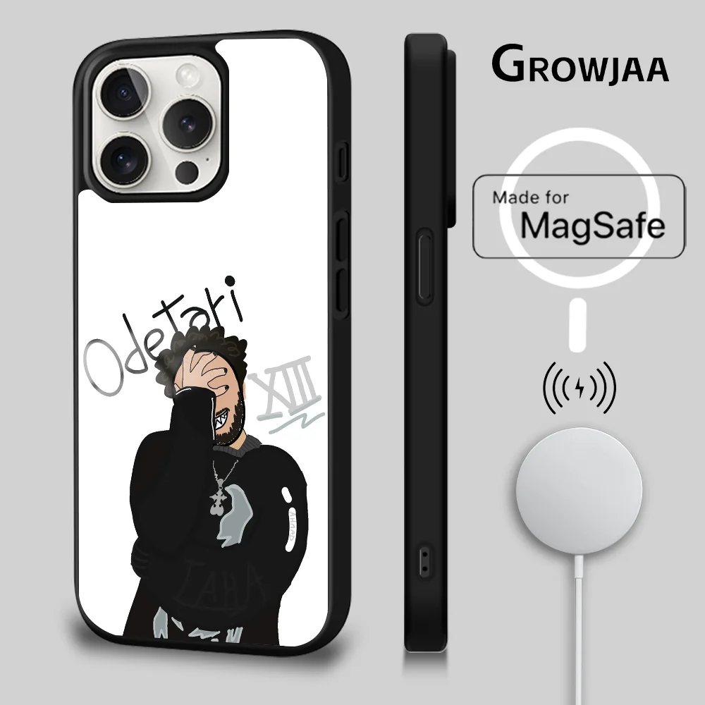 Rapper O_Odetaris Phone Case For iPhone 16 15 14 13 12 11 Pro Max Plus Mini Magsafe Mirror Wireless Magnetic Cover
Rapper O_Odetaris Phone Case For iPhone 16 15 14 13 12 11 Pro Max Plus Mini Magsafe Mirror Wireless Magnetic Cover