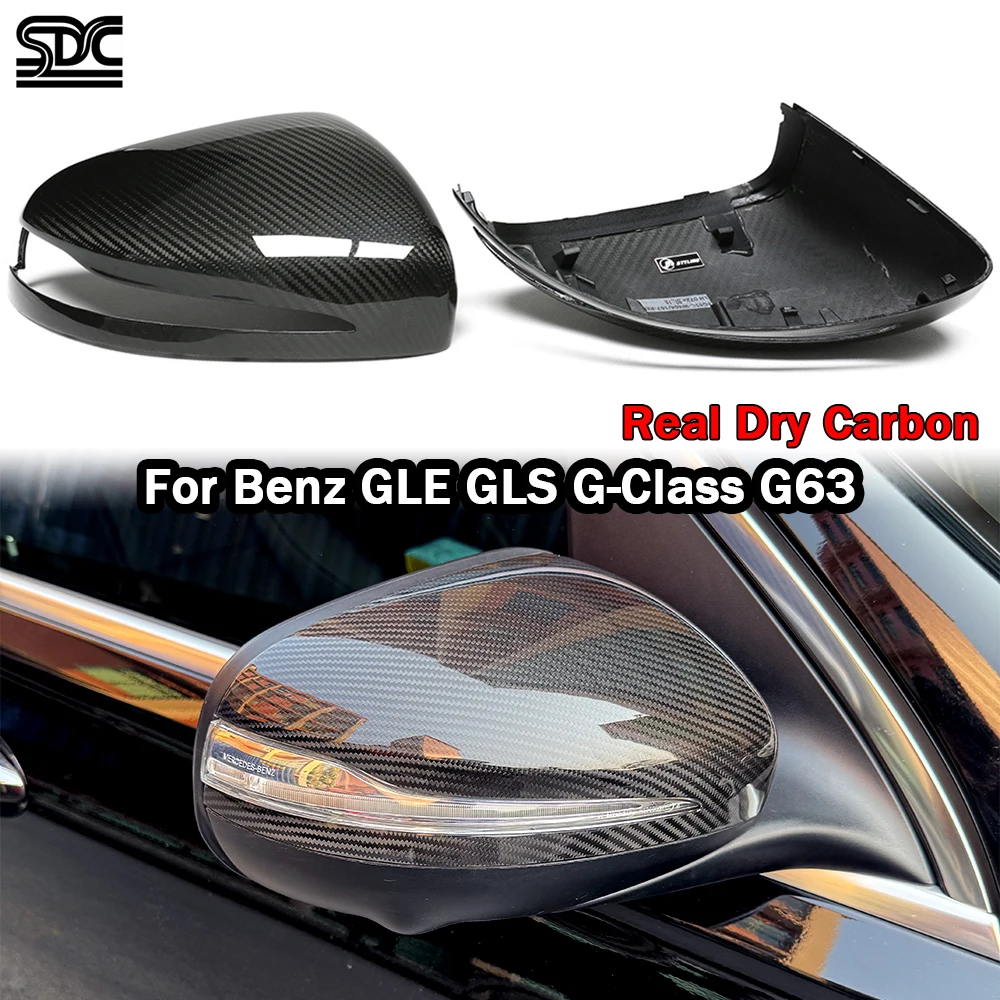 G63 GLS63 Real Dry Carbon Fiber Mirrors Replacement For Benz G Class W464 GLE GLS AMG G63 Exterior Side Mirror Cap 2 Pcs/Set
G63 GLS63 Real Dry Carbon Fiber Mirrors Replacement For Benz G Class W464 GLE GLS AMG G63 Exterior Side Mirror Cap 2 Pcs/Set