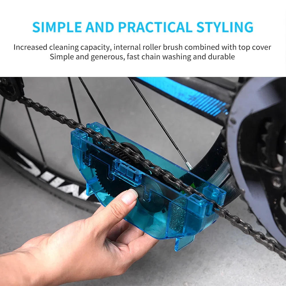 Portable Bicycle Chain Cleaner Bike Brushes Scrubber Wash Tool Mountain Cycling Cleaning Kit Outdoor Accessory Chains Cleaning
Portable Bicycle Chain Cleaner Bike Brushes Scrubber Wash Tool Mountain Cycling Cleaning Kit Outdoor Accessory Chains Cleaning