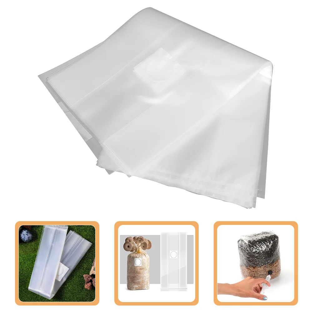 20 Pcs Mushroom Growing Bag Sealer Bags Dust Collector Mushrooms Pp for Tent Kit
20 Pcs Mushroom Growing Bag Sealer Bags Dust Collector Mushrooms Pp for Tent Kit