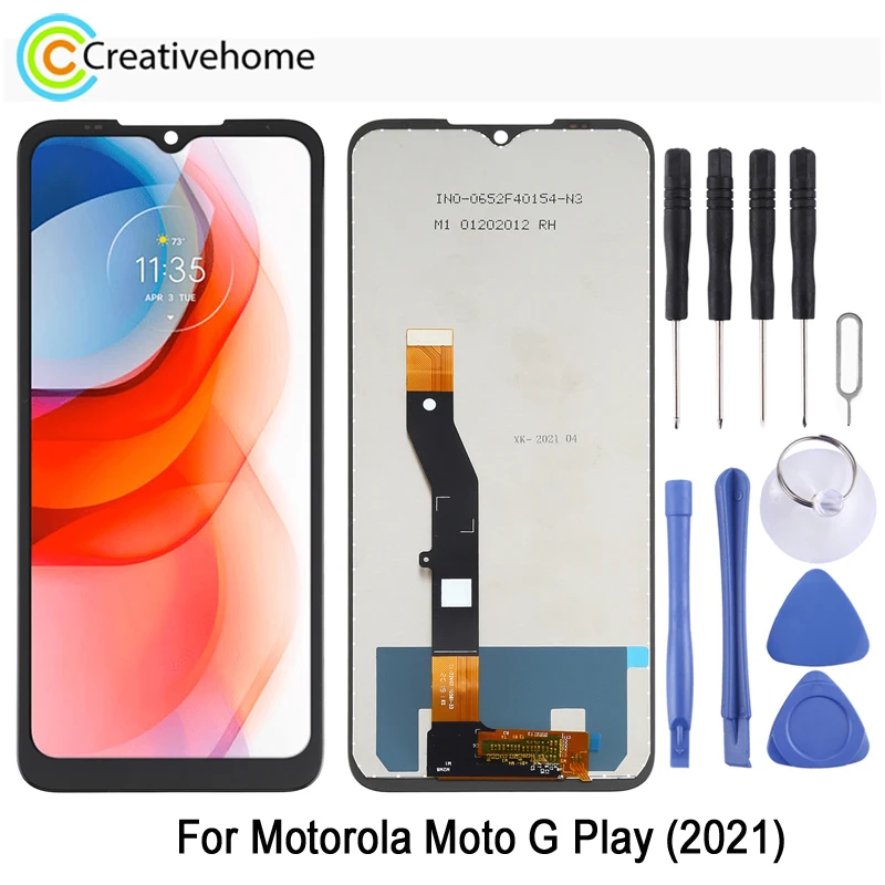 TFT LCD Screen Display For Motorola Moto G Play (2021) with Digitizer Full Assembly Repair Spare Part
TFT LCD Screen Display For Motorola Moto G Play (2021) with Digitizer Full Assembly Repair Spare Part