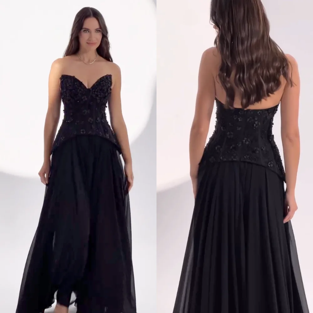 Индивидуальные шифоновые плиссированные аппликации с вырезом в форме сердца, длинные платья трапециевидной формы, на заказ, для выпускного вечера, женское роскошное вечернее платье
Индивидуальные шифоновые плиссированные аппликации с вырезом в форме сердца, длинные платья трапециевидной формы, на заказ, для выпускного вечера, женское роскошное вечернее платье