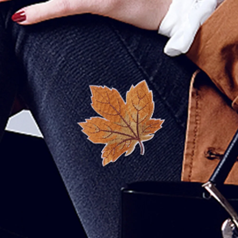 12pcs Maple Leaf Embroidered Patches Iron On Sewing Applique for Clothing Bags Hats Shoes Repair Decoration Cloth Accessories
12pcs Maple Leaf Embroidered Patches Iron On Sewing Applique for Clothing Bags Hats Shoes Repair Decoration Cloth Accessories