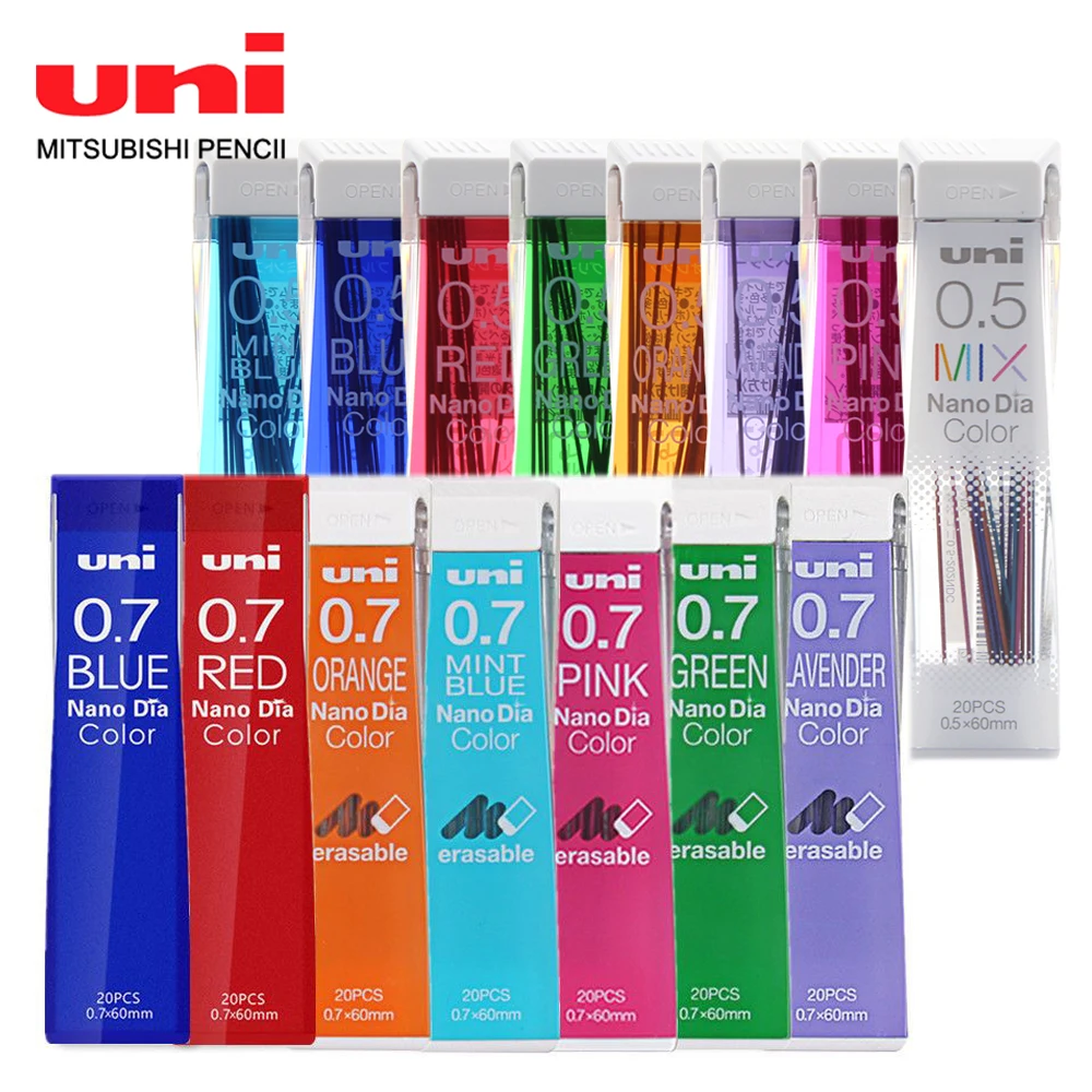 Автоматический стержень для карандаша UNI Color 202NDC 0,5/0,7 мм, высокая твердость, автоматический стержень Nano, можно стирать несколько цветов на выбор
Автоматический стержень для карандаша UNI Color 202NDC 0,5/0,7 мм, высокая твердость, автоматический стержень Nano, можно стирать несколько цветов на выбор