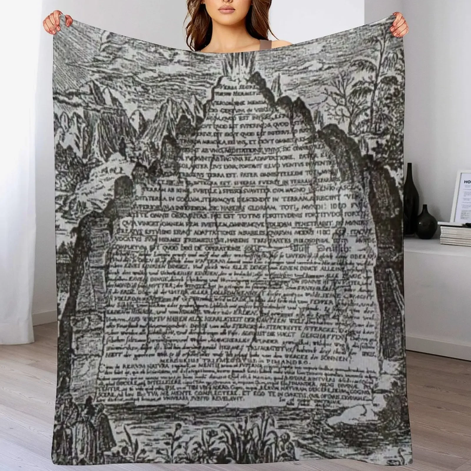Emerald Tablet Throw Blanket Fluffy Cozy Throw Blanket for Home Decor
Emerald Tablet Throw Blanket Fluffy Cozy Throw Blanket for Home Decor
