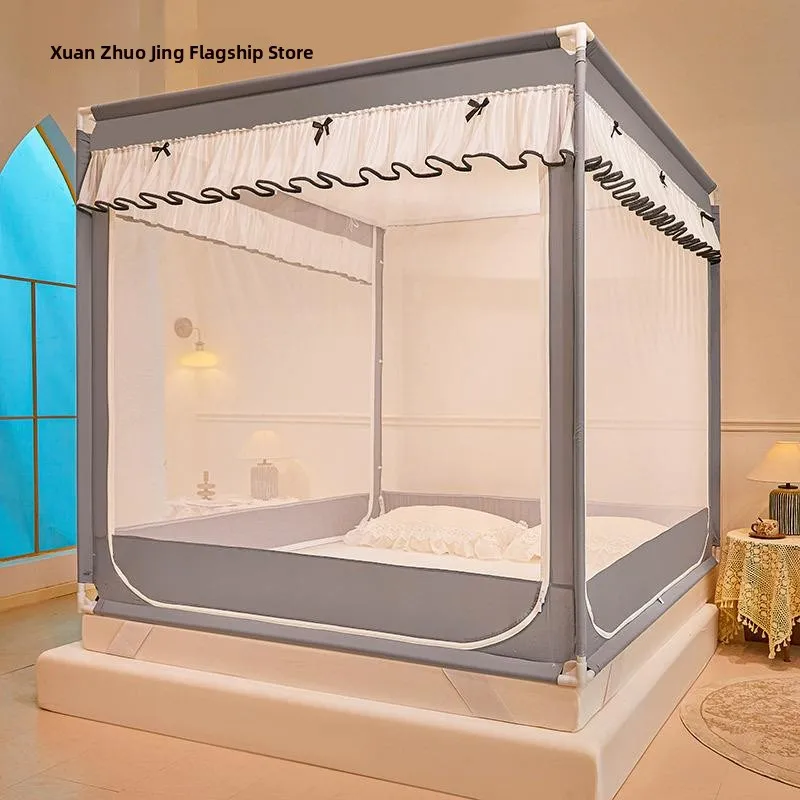 Easy Install Mosquito Net Frame Square Top Children Anti-Fall Bed Net Three Door Opening Large Space Zipper Style Air Filter
Easy Install Mosquito Net Frame Square Top Children Anti-Fall Bed Net Three Door Opening Large Space Zipper Style Air Filter