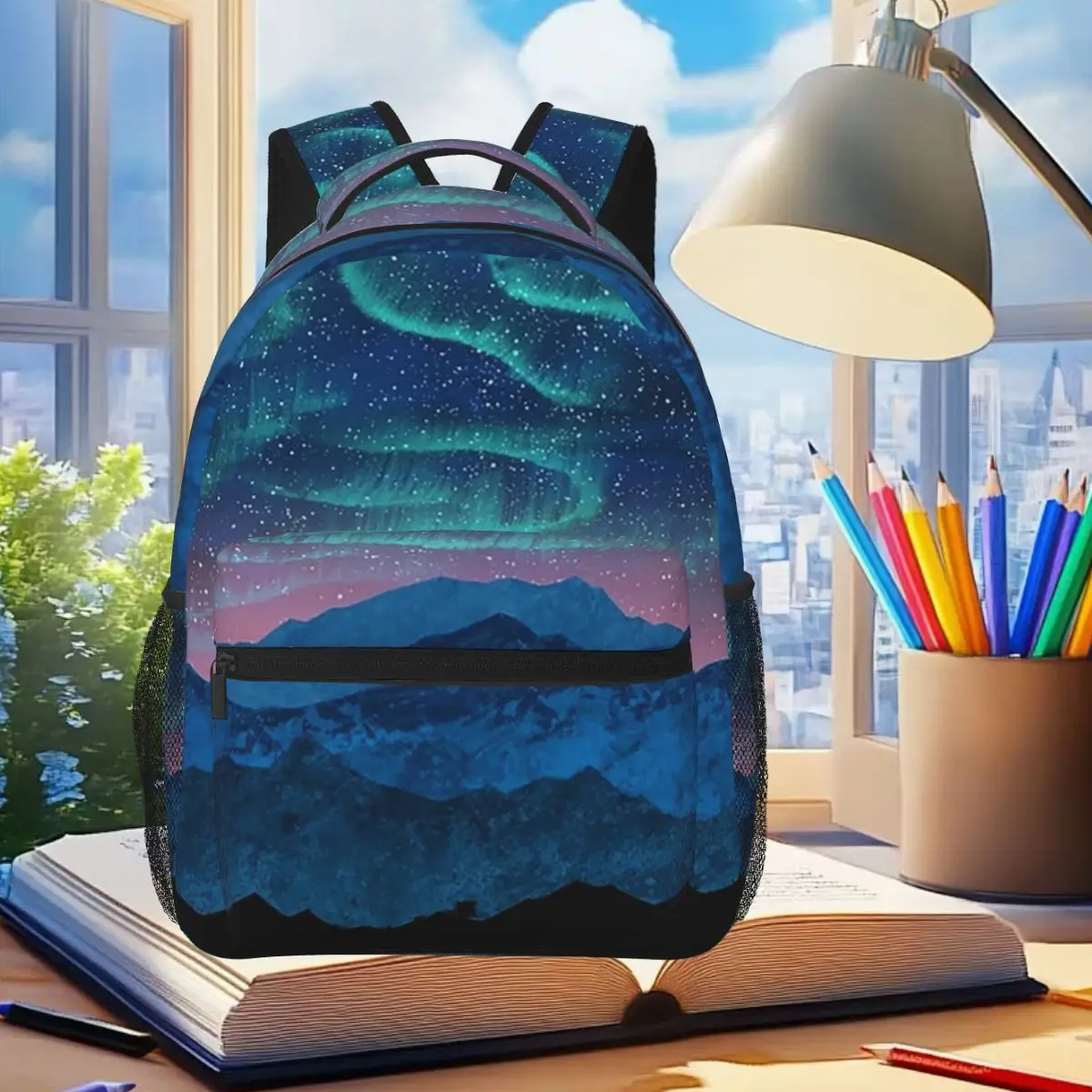 Рюкзак Aurora Borealis Over Mountain, школьная сумка для мальчиков и девочек, детская школьная сумка, сумки на плечо для ноутбука для мужчин и женщин
Рюкзак Aurora Borealis Over Mountain, школьная сумка для мальчиков и девочек, детская школьная сумка, сумки на плечо для ноутбука для мужчин и женщин