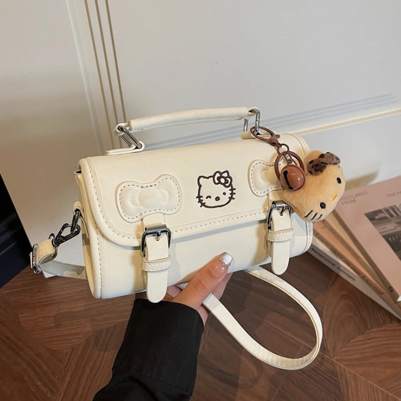 Sanrio Premium Quality Embroidered Kitty Handbag, Women's Versatile Stylish Single Shoulder Crossbody Bag
Sanrio Premium Quality Embroidered Kitty Handbag, Women's Versatile Stylish Single Shoulder Crossbody Bag