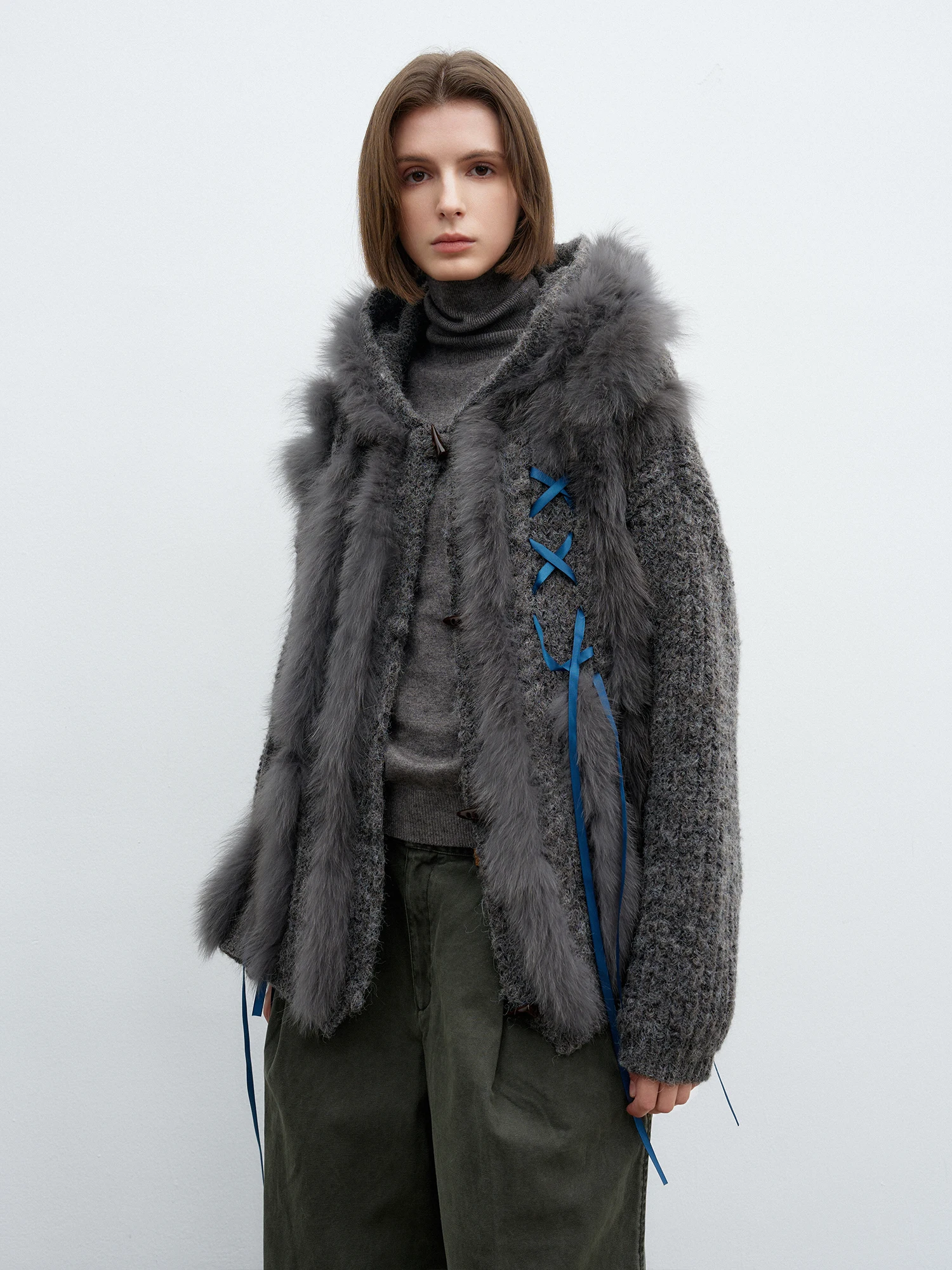 MANMONA Women's Knitted Jaet Coat Fur Loose Long Sve Soft een Fiber Commute Sle Autumn Winter New Arrival
MANMONA Women's Knitted Jaet Coat Fur Loose Long Sve Soft een Fiber Commute Sle Autumn Winter New Arrival