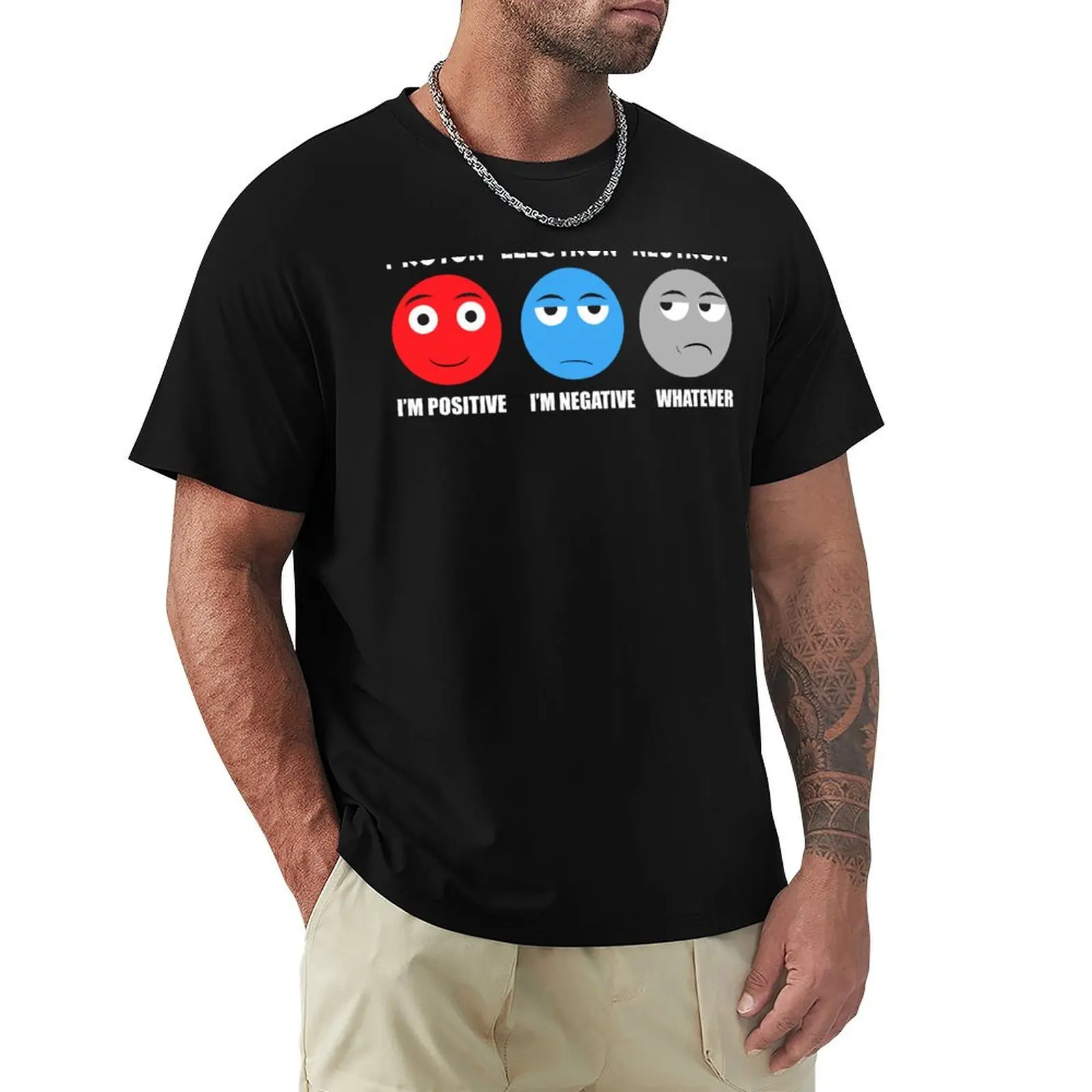 Proton Electron Neutron T Shirt T-Shirt Simple Casual Short Sleeve Tee
Proton Electron Neutron T Shirt T-Shirt Simple Casual Short Sleeve Tee
