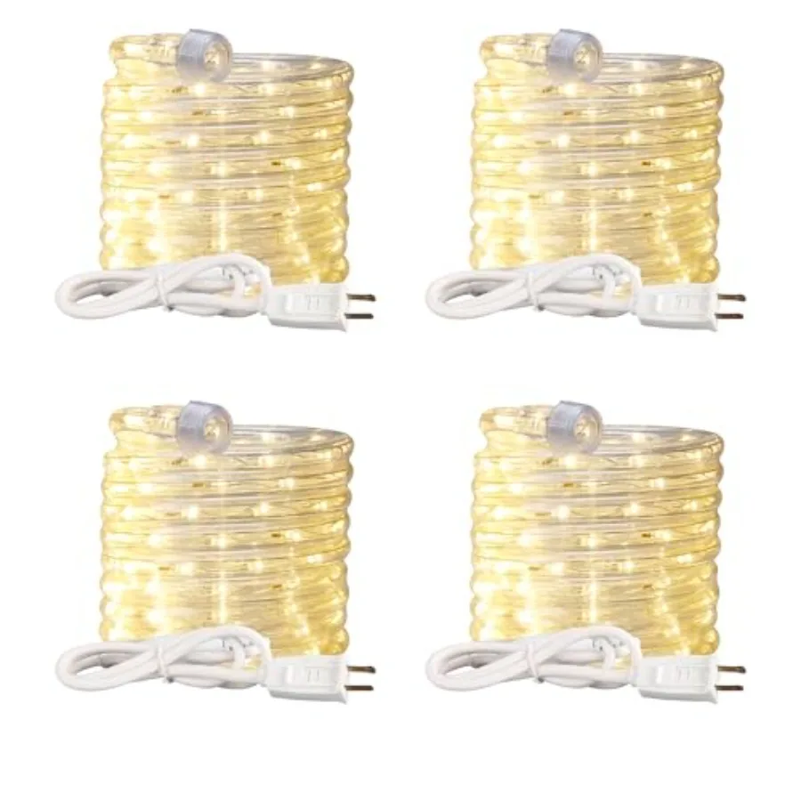 LED Light Rope 48Feet Waterproof Flexible Strip Lights Indoor/ Outdoor Connectable 2700K Warm White Landscape Tube Lighting for
LED Light Rope 48Feet Waterproof Flexible Strip Lights Indoor/ Outdoor Connectable 2700K Warm White Landscape Tube Lighting for