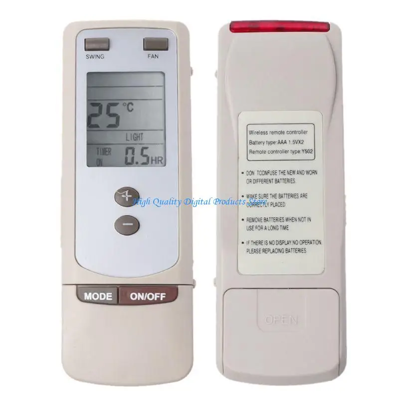 U2JE Wearproof Air Conditioning Remote Controller with Smooth for Touch for Gree Y512 Y502 Accessories
U2JE Wearproof Air Conditioning Remote Controller with Smooth for Touch for Gree Y512 Y502 Accessories