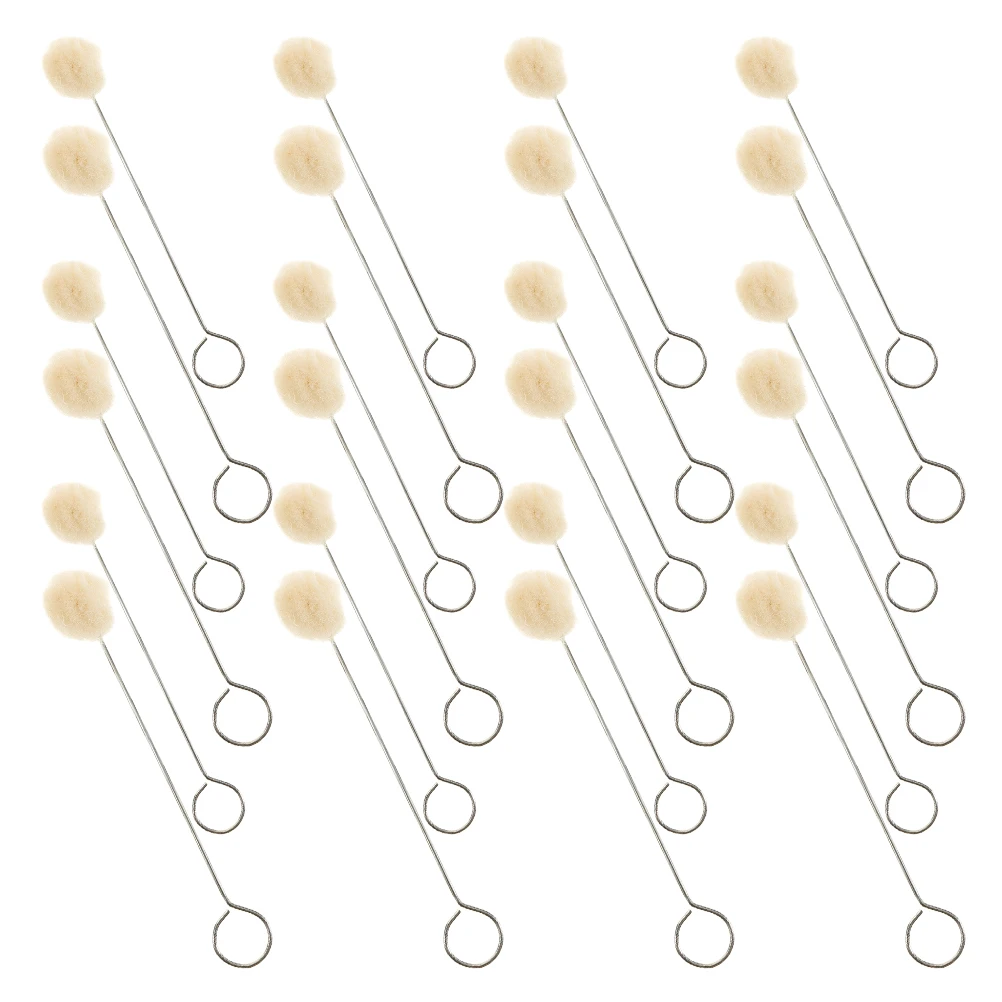 60pcs Wool Ball Cleaning Brush Dye Tool Dauber Applicator Crafts Tools Soft Wool Versatile Cleaning
60pcs Wool Ball Cleaning Brush Dye Tool Dauber Applicator Crafts Tools Soft Wool Versatile Cleaning
