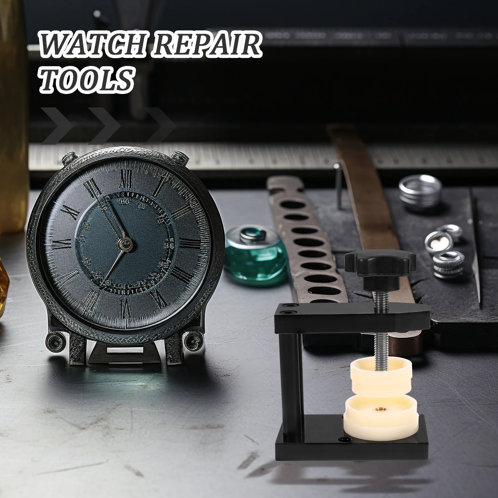 1Pcs Steel Spiral Watch Press Sturdy Easy Use Metal Press Off Quickly Watch Case Closer Repair Essential
1Pcs Steel Spiral Watch Press Sturdy Easy Use Metal Press Off Quickly Watch Case Closer Repair Essential