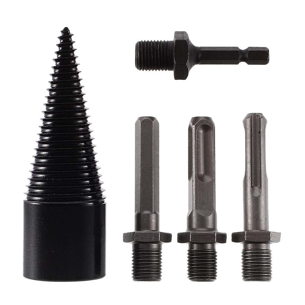 5 pcs Firewood Splitting Drill Bit Set Durable High Carbon Steel Electric Hammer Logs Splitter Machine woodworking tools
5 pcs Firewood Splitting Drill Bit Set Durable High Carbon Steel Electric Hammer Logs Splitter Machine woodworking tools