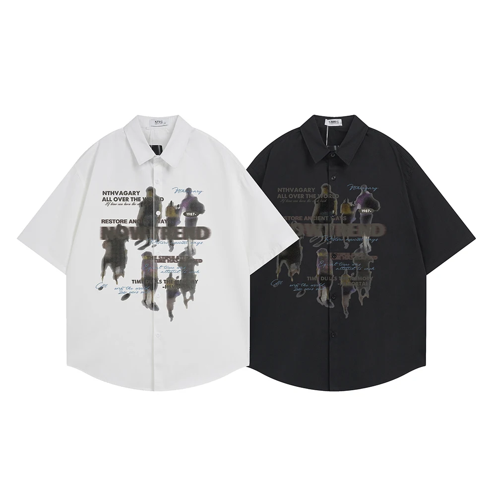 Goth Print Shirt Short Sleeve Men's Shirts Y2k Designer Tops Oversized T Shirt Korean Reviews Many Men's Clothes Japanese Style
Goth Print Shirt Short Sleeve Men's Shirts Y2k Designer Tops Oversized T Shirt Korean Reviews Many Men's Clothes Japanese Style