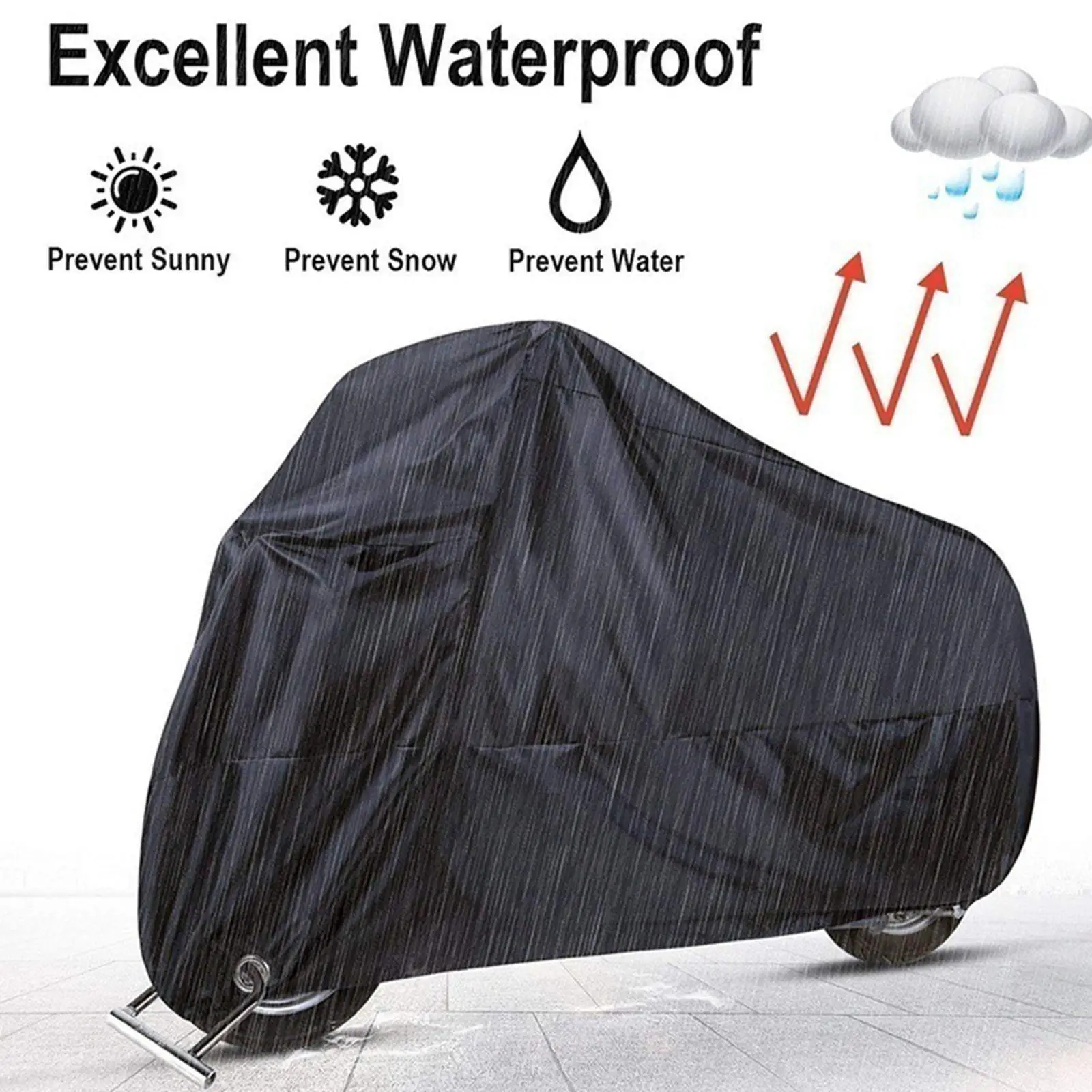 Universal Snowproof Waterproof Motorbike Dust Protector for Off Road Motorcycles
Universal Snowproof Waterproof Motorbike Dust Protector for Off Road Motorcycles
