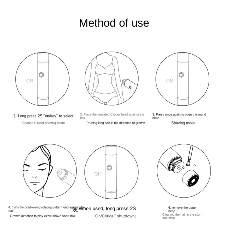 Well Made-Bikini Trimmer For Women Painless Ladies Hair Removal Waterproof Wet& Dry 2 In 1 Lady Shaver For Pubic Hair& Facial Ha
Well Made-Bikini Trimmer For Women Painless Ladies Hair Removal Waterproof Wet& Dry 2 In 1 Lady Shaver For Pubic Hair& Facial Ha