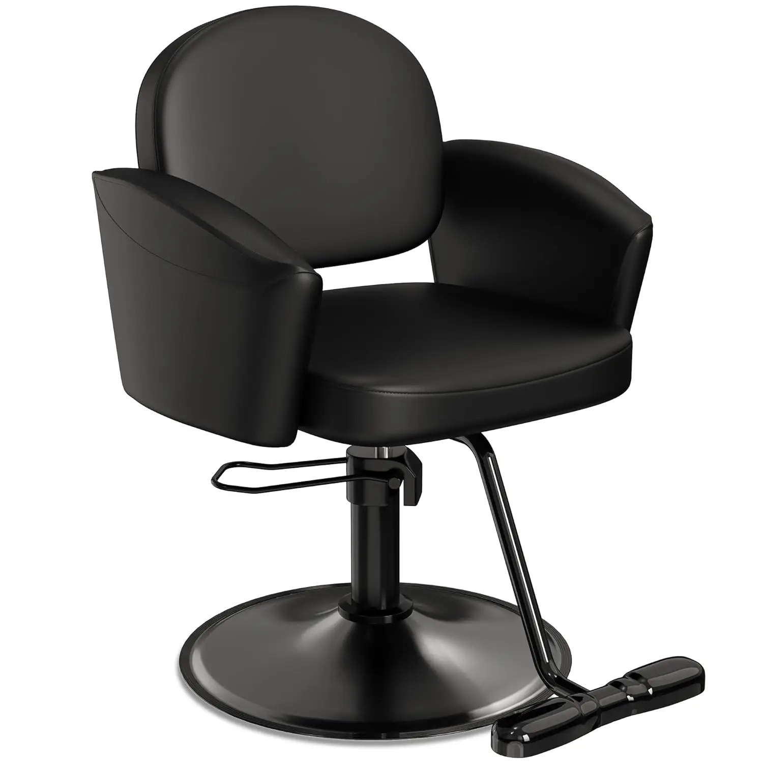 Black Heavy Duty Hydraulic Salon Chair 330lbs 580mm Base 360° Swivel Memory Foam Barber Styling Customized
Black Heavy Duty Hydraulic Salon Chair 330lbs 580mm Base 360° Swivel Memory Foam Barber Styling Customized