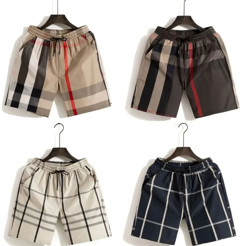 Men's and Women's Fashionable Plaid Shorts Casual Elastic Waist Drawstring Summer Beach Shorts Checkered Board Shorts 4 Colors
Men's and Women's Fashionable Plaid Shorts Casual Elastic Waist Drawstring Summer Beach Shorts Checkered Board Shorts 4 Colors