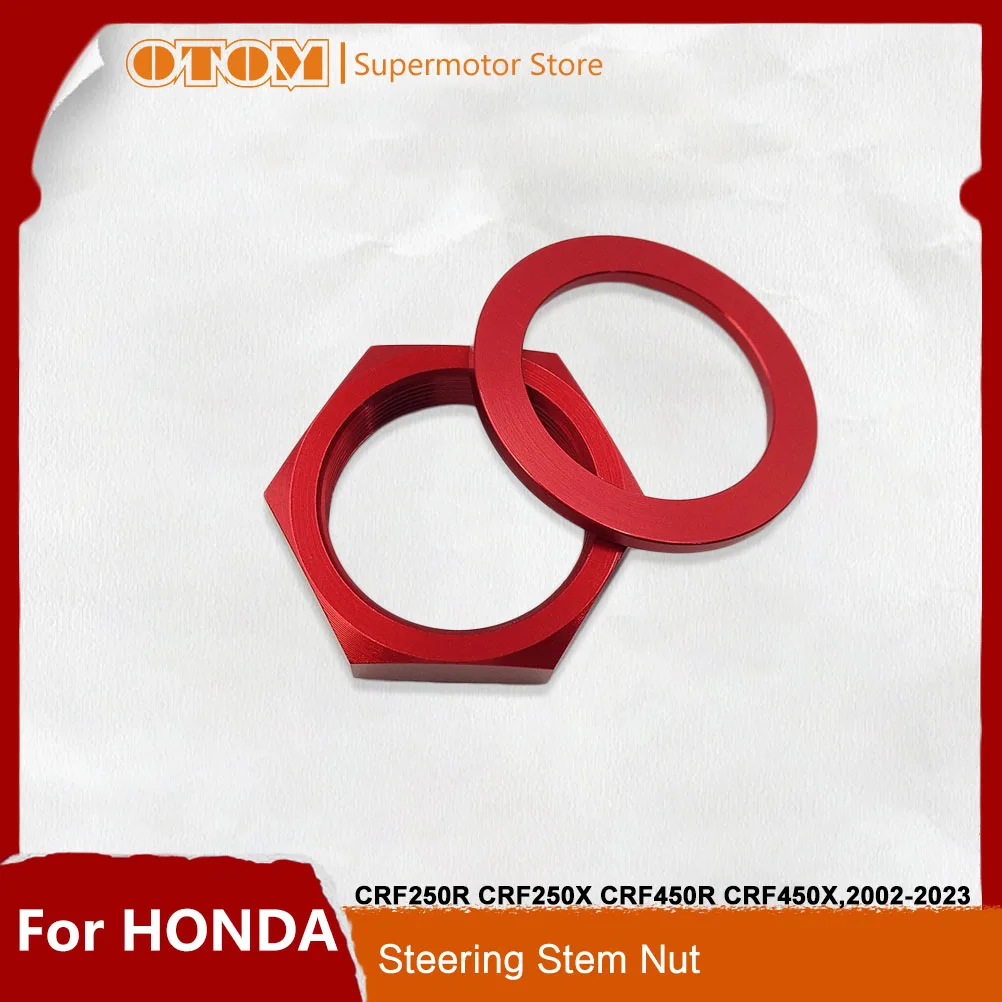 Motorcycle Accessories Steering Stem Nut M26x1.0 CNC Machining Bolt Screw Gasket Kit For HONDA CRF250R CRF250X CRF450R CRF450X
Motorcycle Accessories Steering Stem Nut M26x1.0 CNC Machining Bolt Screw Gasket Kit For HONDA CRF250R CRF250X CRF450R CRF450X