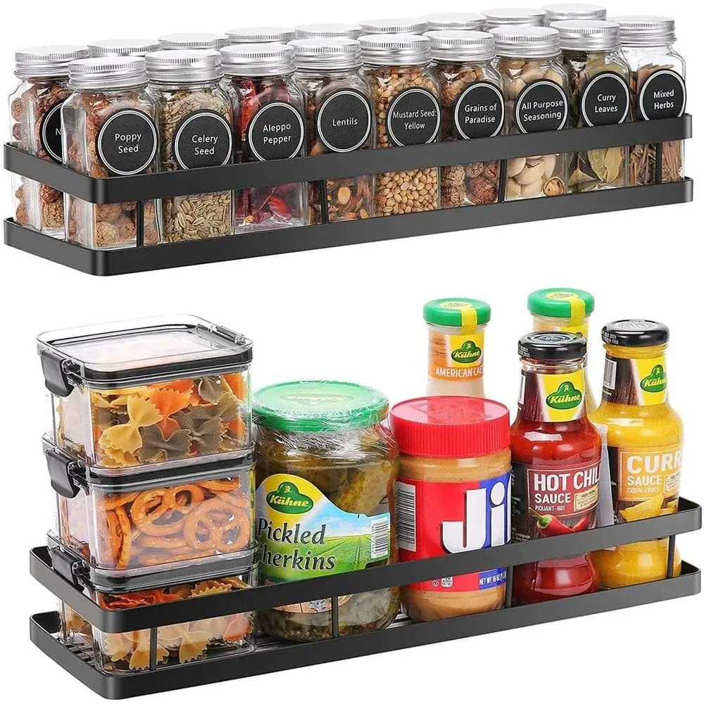 2-Tier Metal Kitchen Shelf Organizer for Spices, Jars, and Condiments - Durable Storage for Home
2-Tier Metal Kitchen Shelf Organizer for Spices, Jars, and Condiments - Durable Storage for Home
