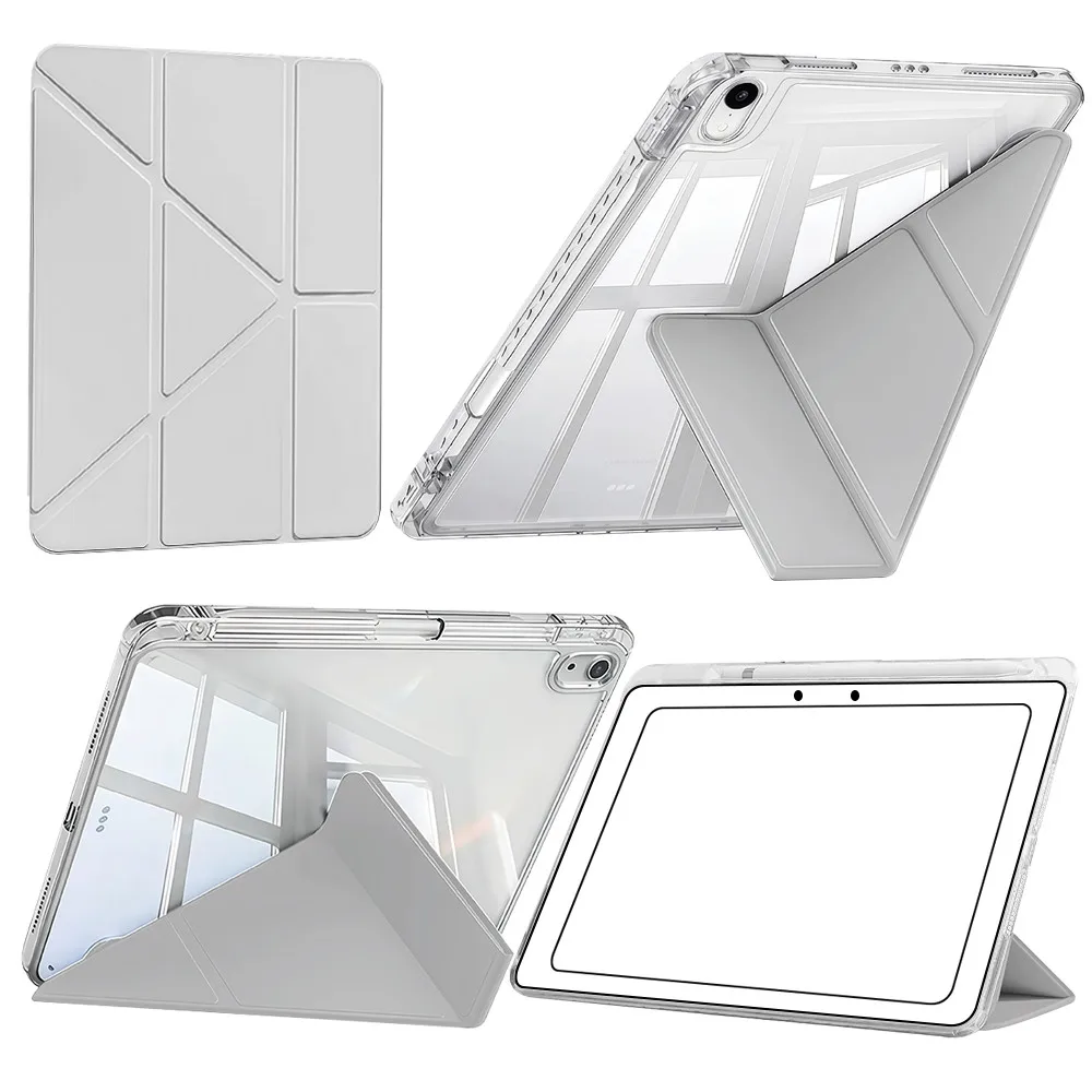 Foldable Acrylic Transparent Case for OPPO Pad 4 Pro 13.2 OnePlus Pad 3 2025 13.2 inch with Pencil Holder
Foldable Acrylic Transparent Case for OPPO Pad 4 Pro 13.2 OnePlus Pad 3 2025 13.2 inch with Pencil Holder