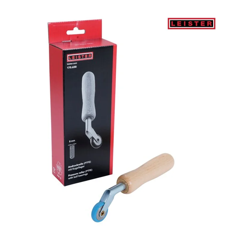 Leister Pressure roller 8mm with ball bearings,PTFE -175.658 With Original Package
Leister Pressure roller 8mm with ball bearings,PTFE -175.658 With Original Package