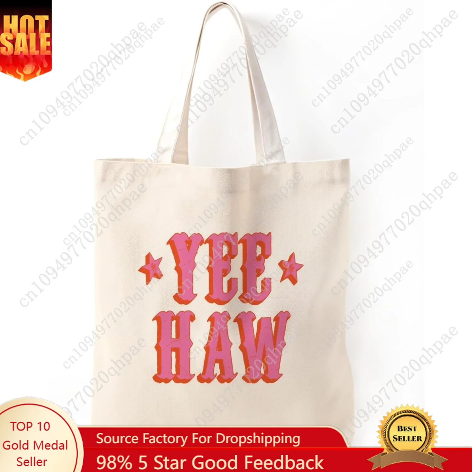 Hot Pink Yee Haw Canvas Tote Bag - Cowgirl Gift, Reusable Grocery Bag
Hot Pink Yee Haw Canvas Tote Bag - Cowgirl Gift, Reusable Grocery Bag