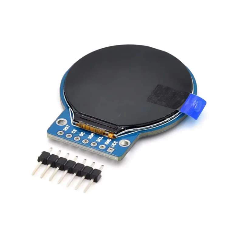 TFT Display 1.28 Inch TFT LCD Display Module Round RGB 240*240 GC9A01 Driver 4 Wire SPI Interface 240x240 PCB For Arduino
TFT Display 1.28 Inch TFT LCD Display Module Round RGB 240*240 GC9A01 Driver 4 Wire SPI Interface 240x240 PCB For Arduino