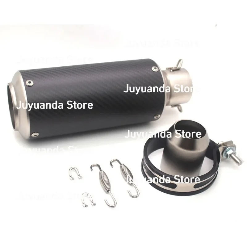 Universal Carbon Fiber Motorcycle Exhaust 60mm/63mm Fried Street Style for Ninja400 GSX750 Z650 - Modified SC System
Universal Carbon Fiber Motorcycle Exhaust 60mm/63mm Fried Street Style for Ninja400 GSX750 Z650 - Modified SC System