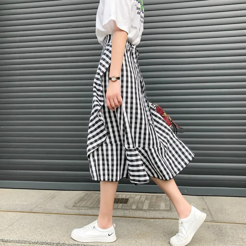 Новая летняя женская юбка миди А-силуэта в клетку, с запахом, асимметричная, с полосками, средней длины, для повседневной носки, со средней талией
Новая летняя женская юбка миди А-силуэта в клетку, с запахом, асимметричная, с полосками, средней длины, для повседневной носки, со средней талией