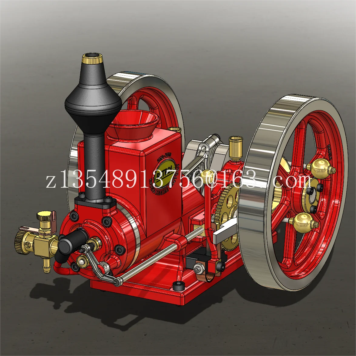 HM-01 Toad Machine Hit and Miss Engine Model Engine