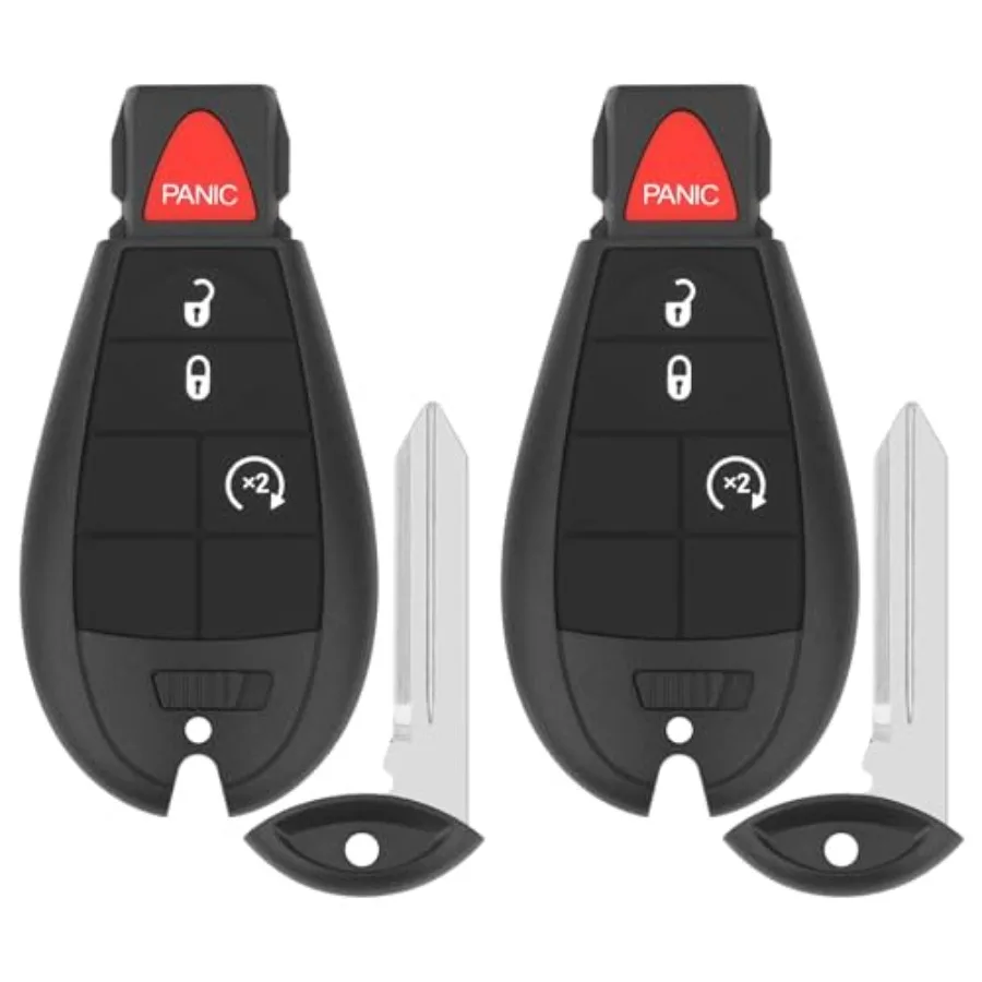 Key Fob Replacement for 2009-2012 Dodge Ram and Journey/ 08-12 Durango Charger/ 08-14 Challenger/ 08-20 Grand Caravan/ 08-13 Gr
Key Fob Replacement for 2009-2012 Dodge Ram and Journey/ 08-12 Durango Charger/ 08-14 Challenger/ 08-20 Grand Caravan/ 08-13 Gr