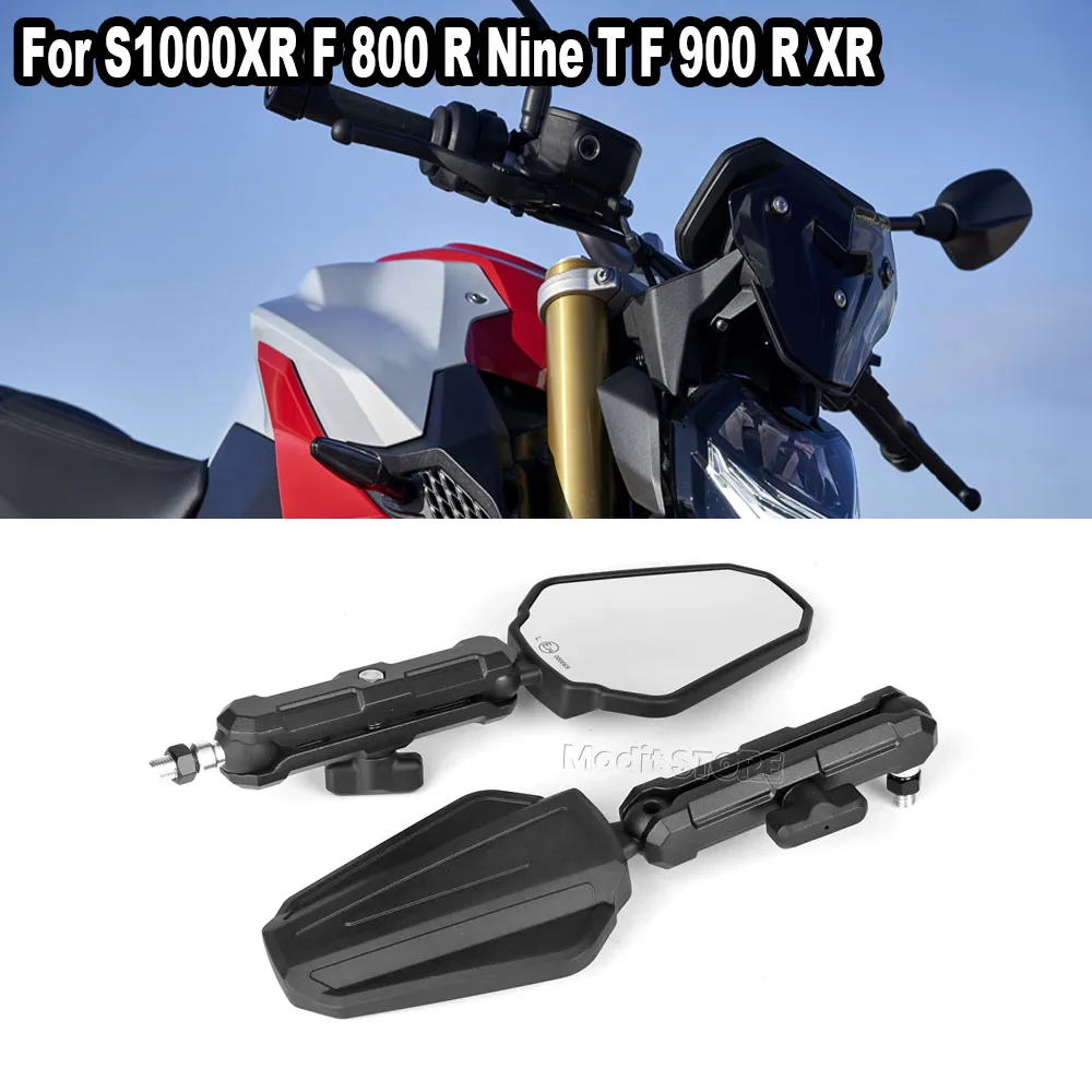 For BMW R9t S1000XR F 800 R Nine T F 900 R XR Motorcycle accessories Foldable Rearview mirrors Rotate side mirror a pair
For BMW R9t S1000XR F 800 R Nine T F 900 R XR Motorcycle accessories Foldable Rearview mirrors Rotate side mirror a pair
