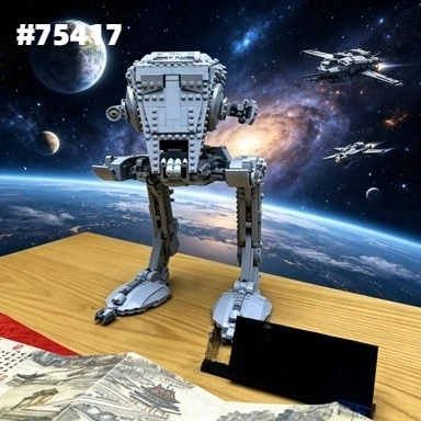 Совместим с Legoed at-ST Walker, 75417. Подарок для детей.
Совместим с Legoed at-ST Walker, 75417. Подарок для детей.