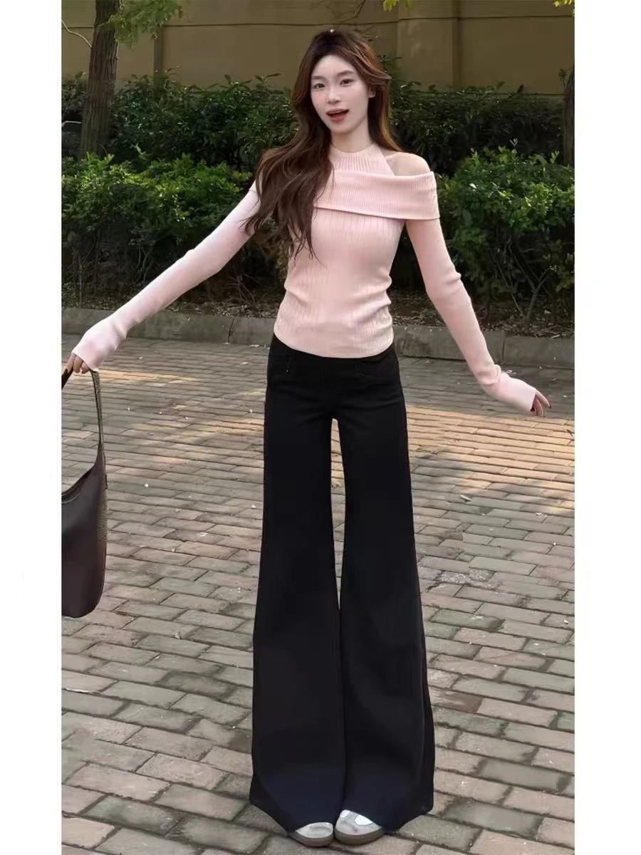 Расклешенные джинсы с высокой талией, женские осенне-зимние эластичные хлопковые джинсовые брюки больших размеров, прямые брюки для похудения для груши и...
Расклешенные джинсы с высокой талией, женские осенне-зимние эластичные хлопковые джинсовые брюки больших размеров, прямые брюки для похудения для груши и...