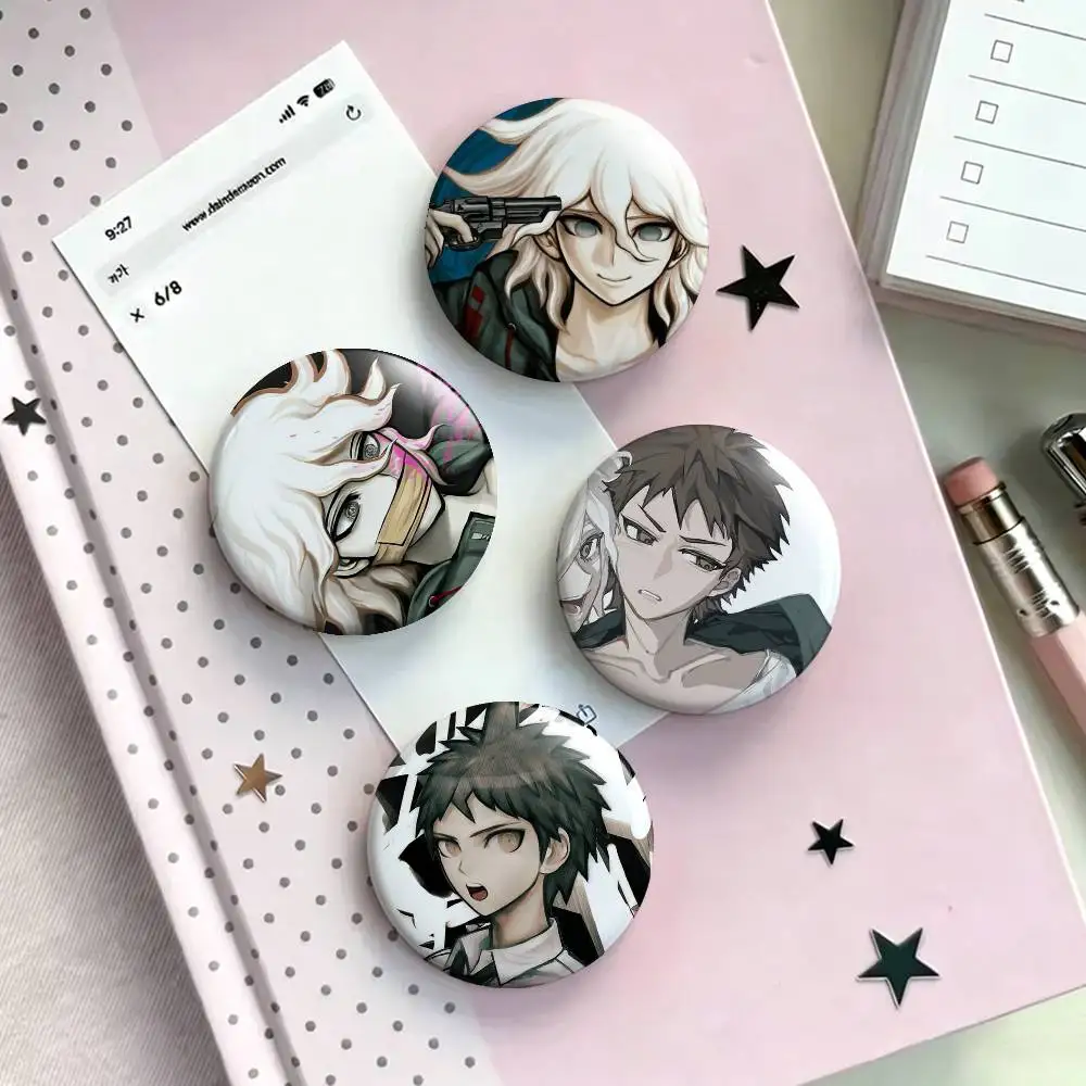 N-Nagito H-Hajime K-Komahina Laser Badge Applicable For Backpack Clothes Hats Decor Creative Accessories
N-Nagito H-Hajime K-Komahina Laser Badge Applicable For Backpack Clothes Hats Decor Creative Accessories